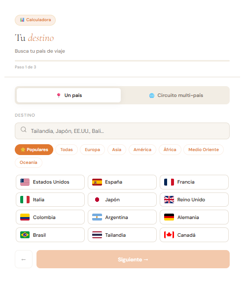 eSIMViajes Mexico Data Calculator screenshot 1